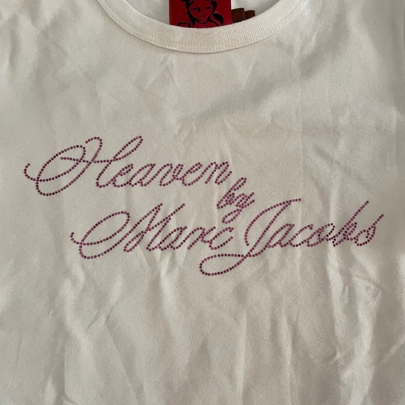 Marc Jacobs Shrunken Heaven Logo Tee XS - Picture 2 of 3